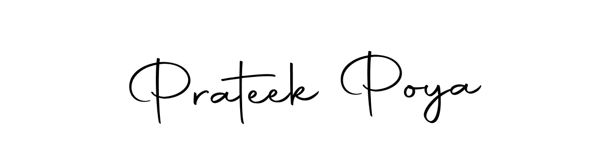 It looks lik you need a new signature style for name Prateek Poya. Design unique handwritten (Autography-DOLnW) signature with our free signature maker in just a few clicks. Prateek Poya signature style 10 images and pictures png