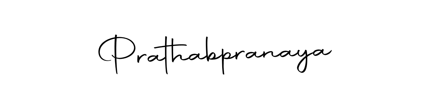 Design your own signature with our free online signature maker. With this signature software, you can create a handwritten (Autography-DOLnW) signature for name Prathabpranaya. Prathabpranaya signature style 10 images and pictures png