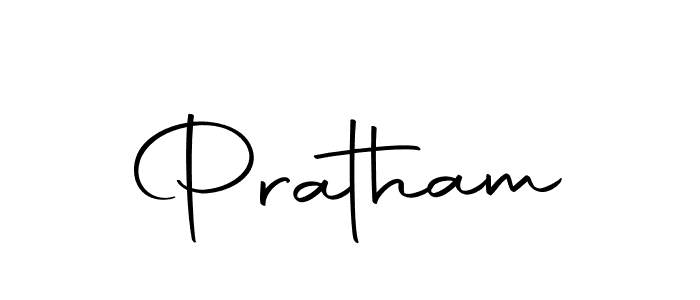 How to make Pratham signature? Autography-DOLnW is a professional autograph style. Create handwritten signature for Pratham name. Pratham signature style 10 images and pictures png
