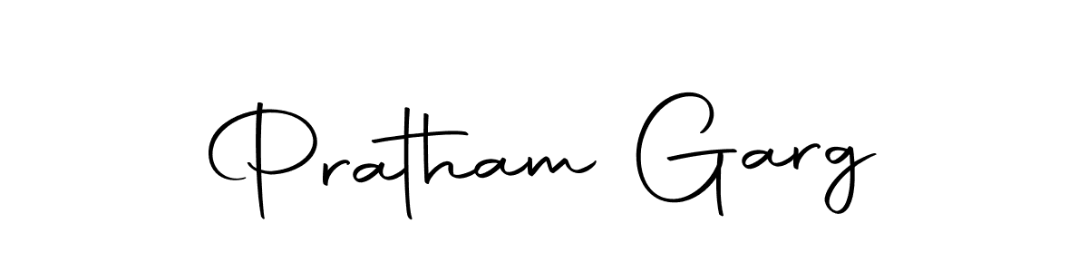 The best way (Autography-DOLnW) to make a short signature is to pick only two or three words in your name. The name Pratham Garg include a total of six letters. For converting this name. Pratham Garg signature style 10 images and pictures png