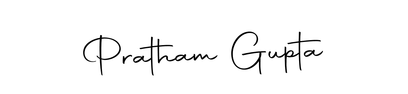 Use a signature maker to create a handwritten signature online. With this signature software, you can design (Autography-DOLnW) your own signature for name Pratham Gupta. Pratham Gupta signature style 10 images and pictures png