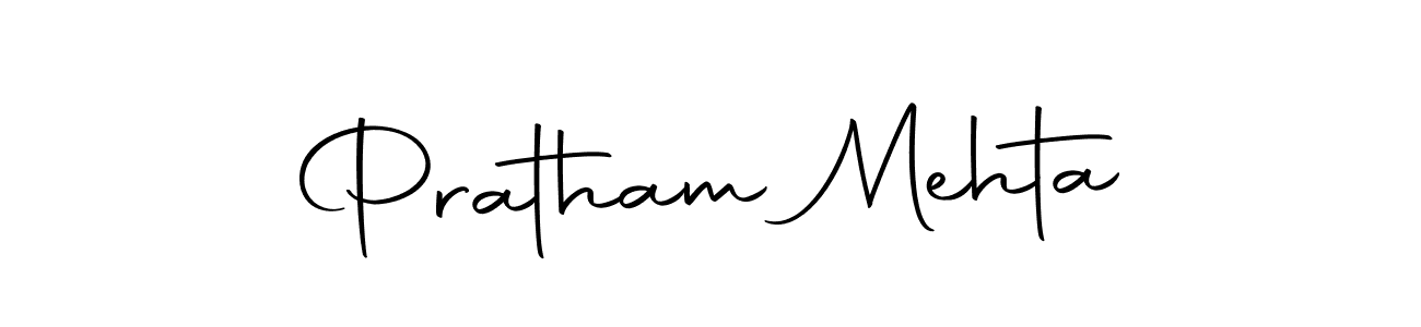 Make a short Pratham Mehta signature style. Manage your documents anywhere anytime using Autography-DOLnW. Create and add eSignatures, submit forms, share and send files easily. Pratham Mehta signature style 10 images and pictures png