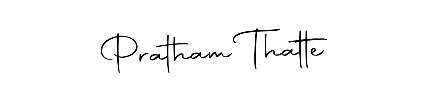 You should practise on your own different ways (Autography-DOLnW) to write your name (Pratham Thatte) in signature. don't let someone else do it for you. Pratham Thatte signature style 10 images and pictures png