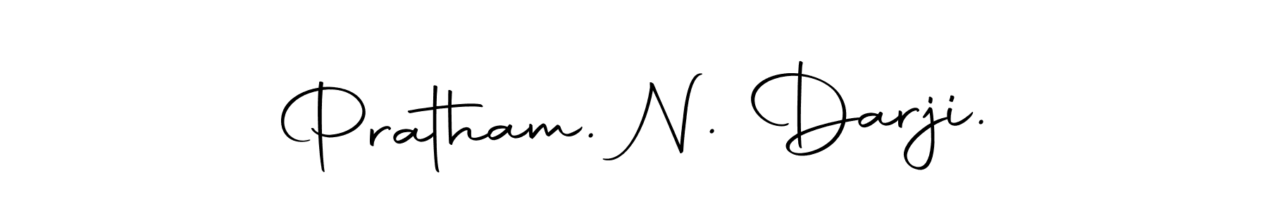 Use a signature maker to create a handwritten signature online. With this signature software, you can design (Autography-DOLnW) your own signature for name Pratham. N. Darji.. Pratham. N. Darji. signature style 10 images and pictures png