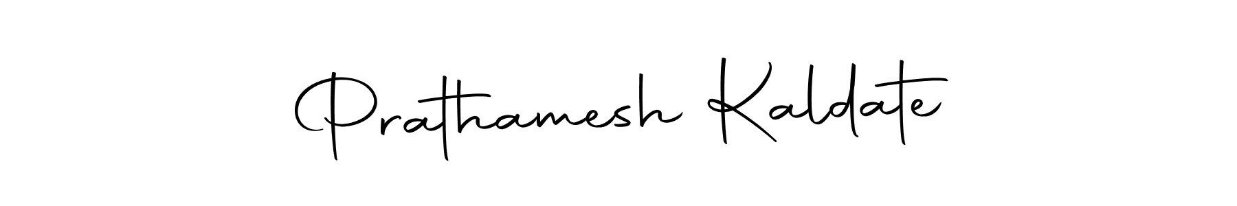 Design your own signature with our free online signature maker. With this signature software, you can create a handwritten (Autography-DOLnW) signature for name Prathamesh Kaldate. Prathamesh Kaldate signature style 10 images and pictures png