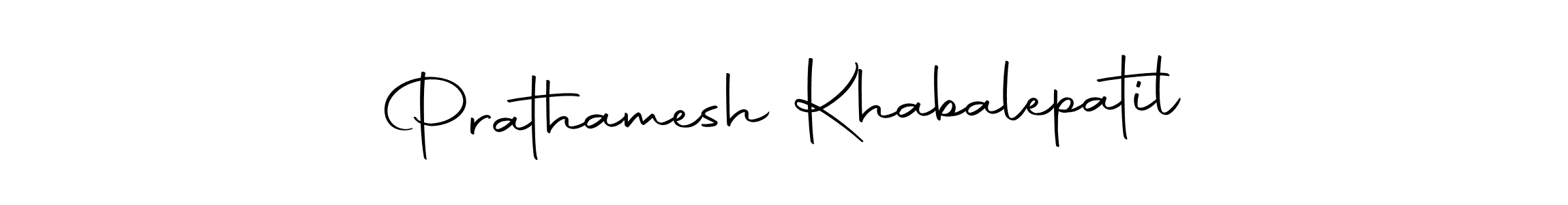 Make a short Prathamesh Khabalepatil signature style. Manage your documents anywhere anytime using Autography-DOLnW. Create and add eSignatures, submit forms, share and send files easily. Prathamesh Khabalepatil signature style 10 images and pictures png