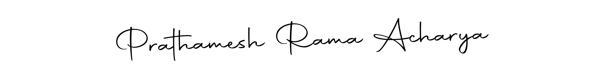 Make a beautiful signature design for name Prathamesh Rama Acharya. With this signature (Autography-DOLnW) style, you can create a handwritten signature for free. Prathamesh Rama Acharya signature style 10 images and pictures png