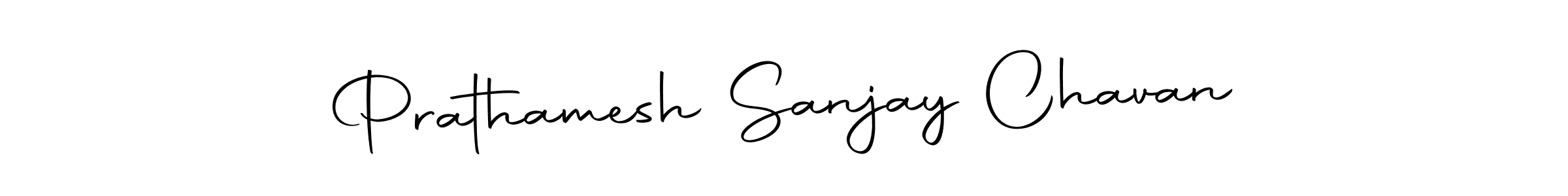 Design your own signature with our free online signature maker. With this signature software, you can create a handwritten (Autography-DOLnW) signature for name Prathamesh Sanjay Chavan. Prathamesh Sanjay Chavan signature style 10 images and pictures png