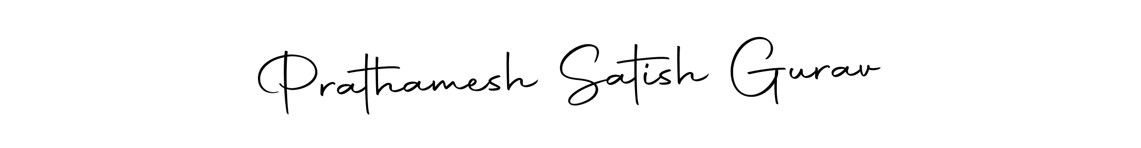 The best way (Autography-DOLnW) to make a short signature is to pick only two or three words in your name. The name Prathamesh Satish Gurav include a total of six letters. For converting this name. Prathamesh Satish Gurav signature style 10 images and pictures png