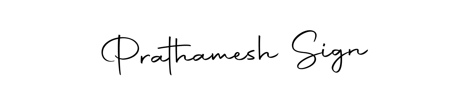 Design your own signature with our free online signature maker. With this signature software, you can create a handwritten (Autography-DOLnW) signature for name Prathamesh Sign. Prathamesh Sign signature style 10 images and pictures png