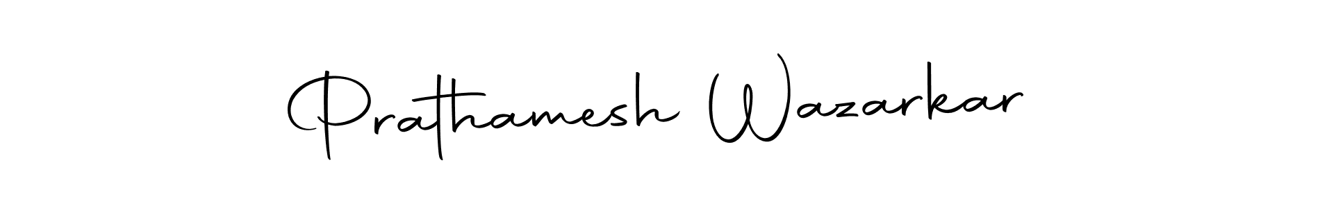 The best way (Autography-DOLnW) to make a short signature is to pick only two or three words in your name. The name Prathamesh Wazarkar include a total of six letters. For converting this name. Prathamesh Wazarkar signature style 10 images and pictures png
