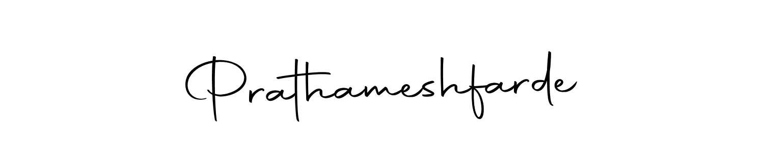 Create a beautiful signature design for name Prathameshfarde. With this signature (Autography-DOLnW) fonts, you can make a handwritten signature for free. Prathameshfarde signature style 10 images and pictures png