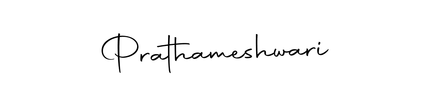 Create a beautiful signature design for name Prathameshwari. With this signature (Autography-DOLnW) fonts, you can make a handwritten signature for free. Prathameshwari signature style 10 images and pictures png
