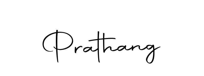 Create a beautiful signature design for name Prathang. With this signature (Autography-DOLnW) fonts, you can make a handwritten signature for free. Prathang signature style 10 images and pictures png