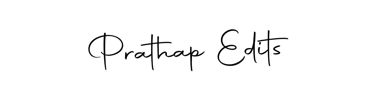 Create a beautiful signature design for name Prathap Edits. With this signature (Autography-DOLnW) fonts, you can make a handwritten signature for free. Prathap Edits signature style 10 images and pictures png