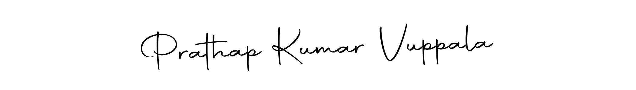 Design your own signature with our free online signature maker. With this signature software, you can create a handwritten (Autography-DOLnW) signature for name Prathap Kumar Vuppala. Prathap Kumar Vuppala signature style 10 images and pictures png
