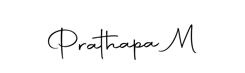 Here are the top 10 professional signature styles for the name Prathapa M. These are the best autograph styles you can use for your name. Prathapa M signature style 10 images and pictures png