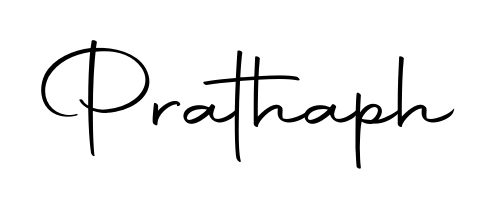 Make a beautiful signature design for name Prathaph. Use this online signature maker to create a handwritten signature for free. Prathaph signature style 10 images and pictures png