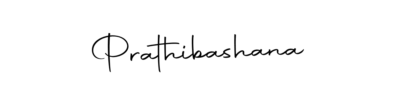 Design your own signature with our free online signature maker. With this signature software, you can create a handwritten (Autography-DOLnW) signature for name Prathibashana. Prathibashana signature style 10 images and pictures png