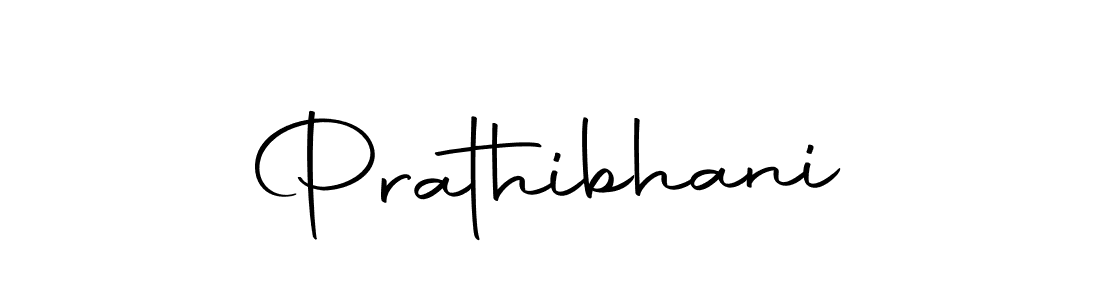 Use a signature maker to create a handwritten signature online. With this signature software, you can design (Autography-DOLnW) your own signature for name Prathibhani. Prathibhani signature style 10 images and pictures png