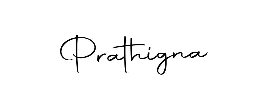 Create a beautiful signature design for name Prathigna. With this signature (Autography-DOLnW) fonts, you can make a handwritten signature for free. Prathigna signature style 10 images and pictures png