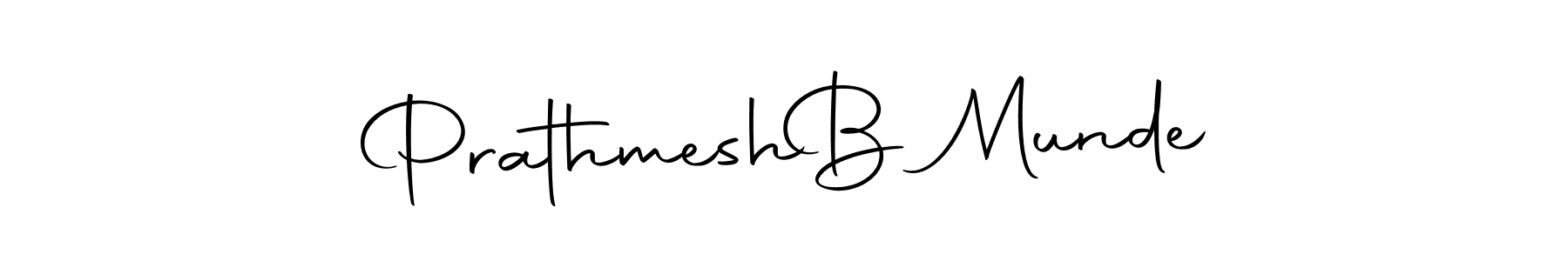 Here are the top 10 professional signature styles for the name Prathmesh  B Munde. These are the best autograph styles you can use for your name. Prathmesh  B Munde signature style 10 images and pictures png