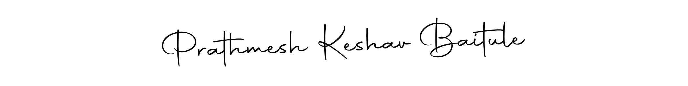 Design your own signature with our free online signature maker. With this signature software, you can create a handwritten (Autography-DOLnW) signature for name Prathmesh Keshav Baitule. Prathmesh Keshav Baitule signature style 10 images and pictures png