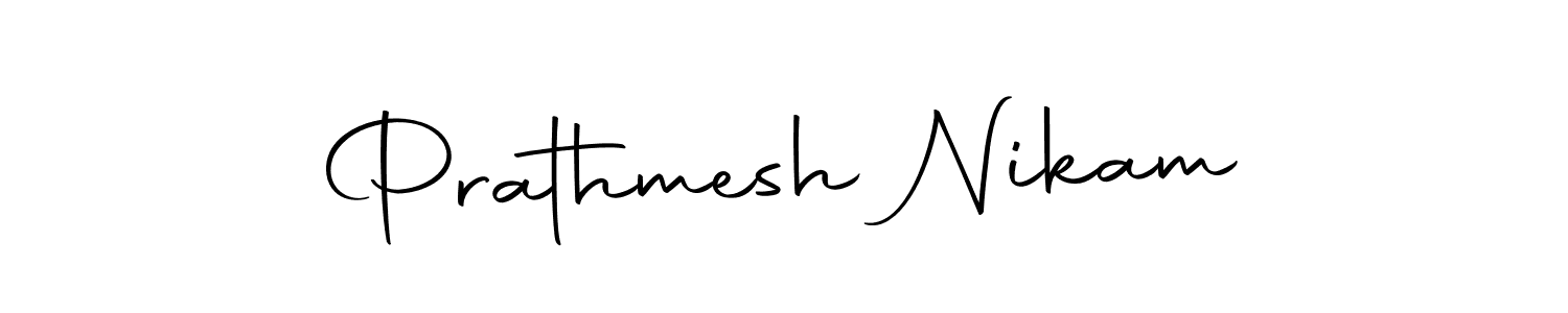 Make a beautiful signature design for name Prathmesh Nikam. Use this online signature maker to create a handwritten signature for free. Prathmesh Nikam signature style 10 images and pictures png