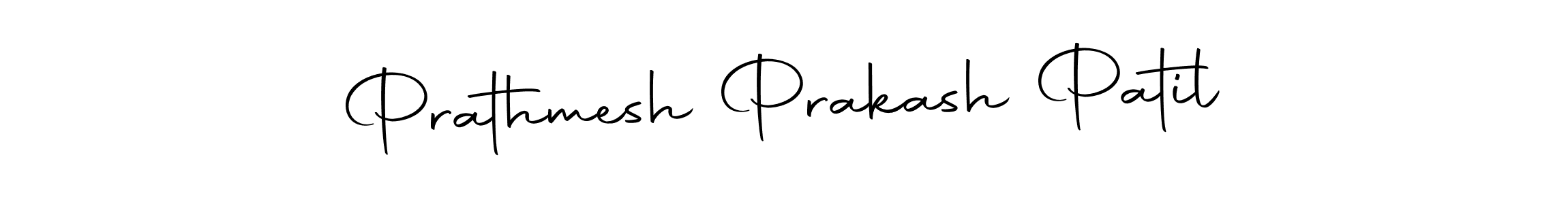 Make a beautiful signature design for name Prathmesh Prakash Patil. With this signature (Autography-DOLnW) style, you can create a handwritten signature for free. Prathmesh Prakash Patil signature style 10 images and pictures png
