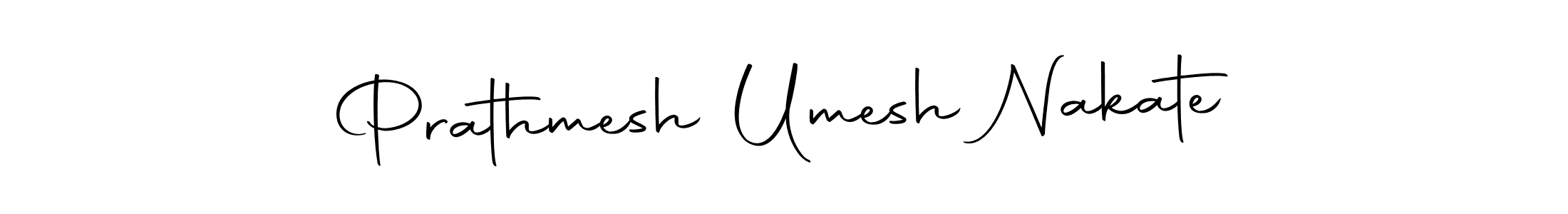 Make a beautiful signature design for name Prathmesh Umesh Nakate. With this signature (Autography-DOLnW) style, you can create a handwritten signature for free. Prathmesh Umesh Nakate signature style 10 images and pictures png