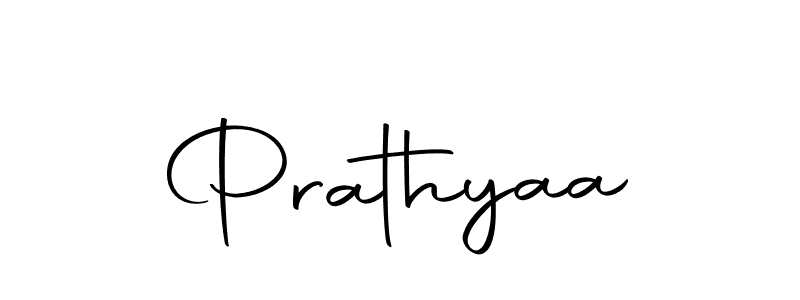 Make a beautiful signature design for name Prathyaa. With this signature (Autography-DOLnW) style, you can create a handwritten signature for free. Prathyaa signature style 10 images and pictures png