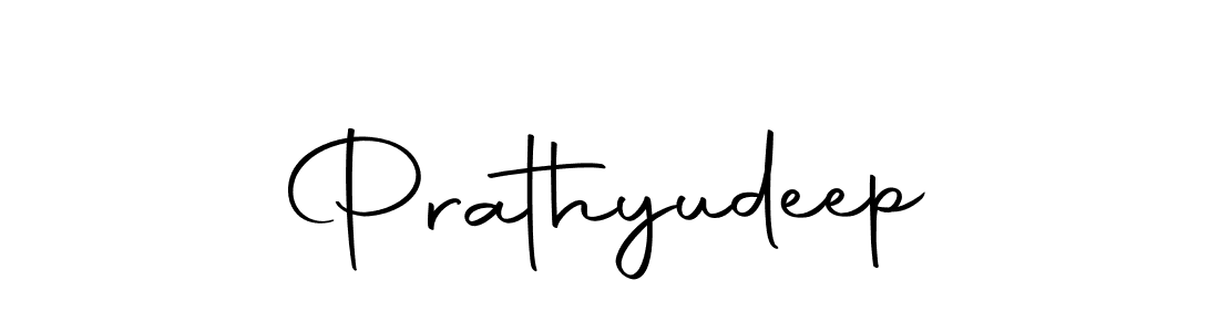 Create a beautiful signature design for name Prathyudeep. With this signature (Autography-DOLnW) fonts, you can make a handwritten signature for free. Prathyudeep signature style 10 images and pictures png