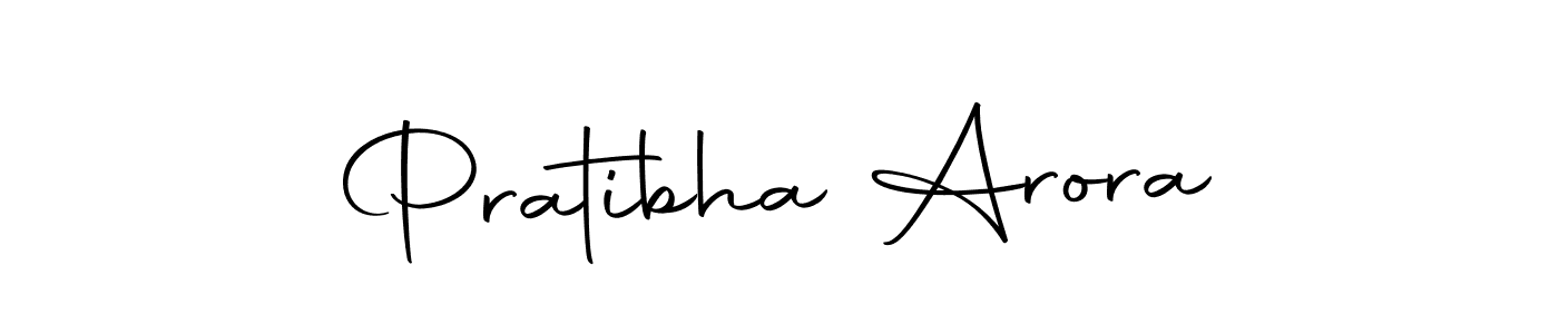 Make a short Pratibha Arora signature style. Manage your documents anywhere anytime using Autography-DOLnW. Create and add eSignatures, submit forms, share and send files easily. Pratibha Arora signature style 10 images and pictures png