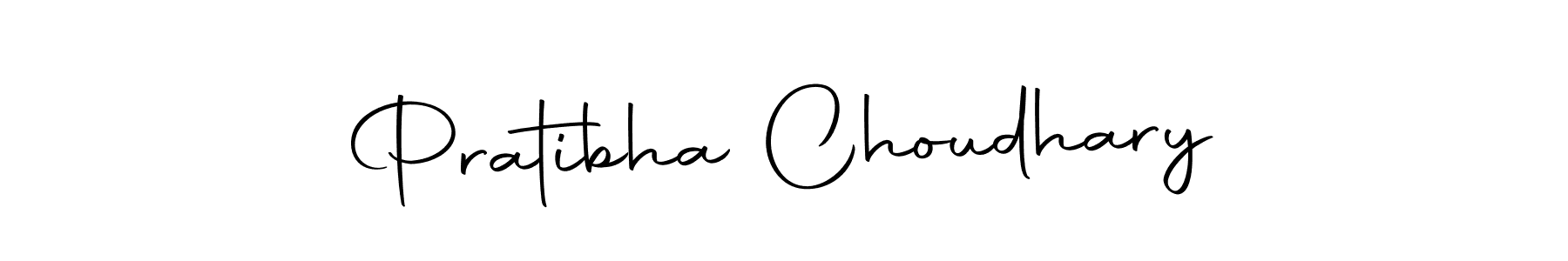 Design your own signature with our free online signature maker. With this signature software, you can create a handwritten (Autography-DOLnW) signature for name Pratibha Choudhary. Pratibha Choudhary signature style 10 images and pictures png