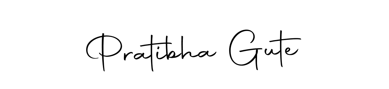 Also we have Pratibha Gute name is the best signature style. Create professional handwritten signature collection using Autography-DOLnW autograph style. Pratibha Gute signature style 10 images and pictures png