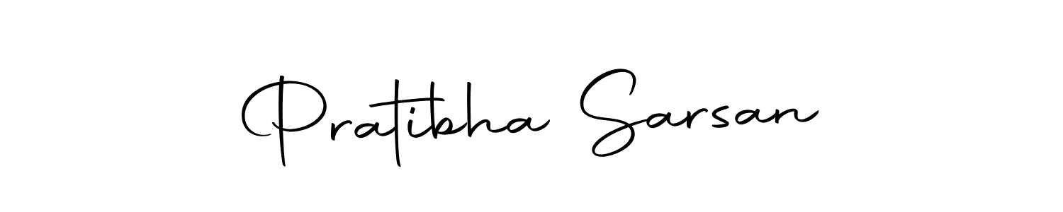 Create a beautiful signature design for name Pratibha Sarsan. With this signature (Autography-DOLnW) fonts, you can make a handwritten signature for free. Pratibha Sarsan signature style 10 images and pictures png