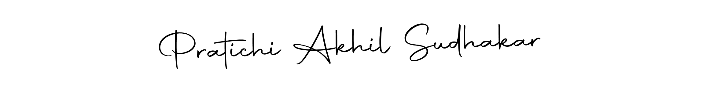 Make a beautiful signature design for name Pratichi Akhil Sudhakar. With this signature (Autography-DOLnW) style, you can create a handwritten signature for free. Pratichi Akhil Sudhakar signature style 10 images and pictures png