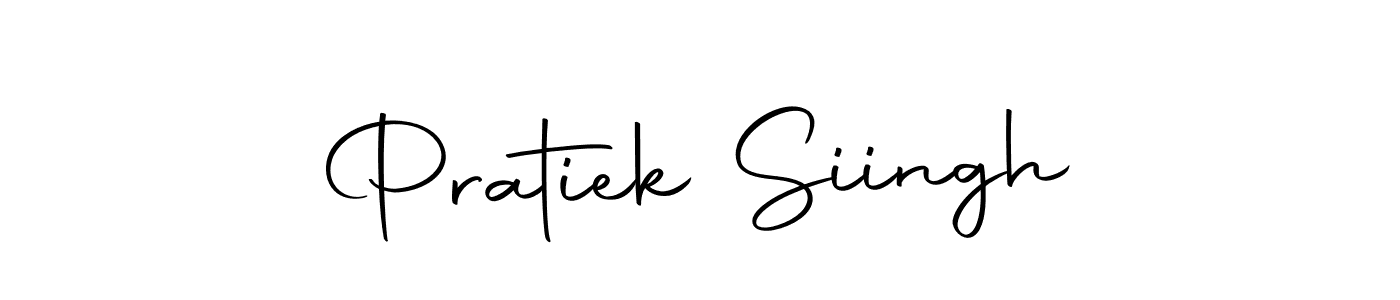 Also we have Pratiek Siingh name is the best signature style. Create professional handwritten signature collection using Autography-DOLnW autograph style. Pratiek Siingh signature style 10 images and pictures png