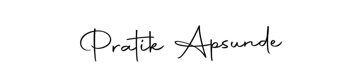 Similarly Autography-DOLnW is the best handwritten signature design. Signature creator online .You can use it as an online autograph creator for name Pratik Apsunde. Pratik Apsunde signature style 10 images and pictures png
