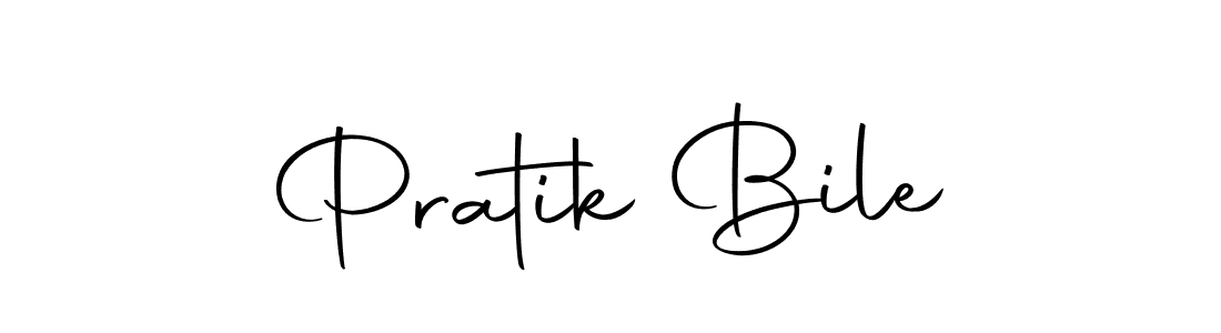Use a signature maker to create a handwritten signature online. With this signature software, you can design (Autography-DOLnW) your own signature for name Pratik Bile. Pratik Bile signature style 10 images and pictures png