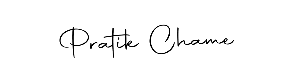 Similarly Autography-DOLnW is the best handwritten signature design. Signature creator online .You can use it as an online autograph creator for name Pratik Chame. Pratik Chame signature style 10 images and pictures png