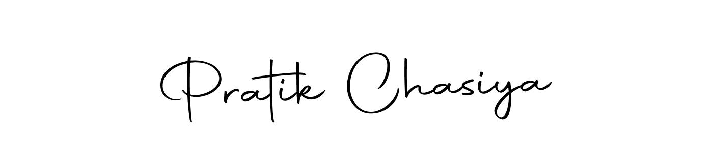 Design your own signature with our free online signature maker. With this signature software, you can create a handwritten (Autography-DOLnW) signature for name Pratik Chasiya. Pratik Chasiya signature style 10 images and pictures png