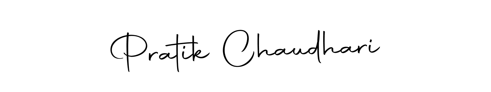 How to make Pratik Chaudhari signature? Autography-DOLnW is a professional autograph style. Create handwritten signature for Pratik Chaudhari name. Pratik Chaudhari signature style 10 images and pictures png
