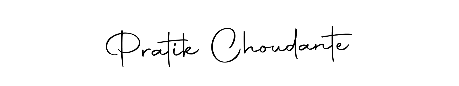 Pratik Choudante stylish signature style. Best Handwritten Sign (Autography-DOLnW) for my name. Handwritten Signature Collection Ideas for my name Pratik Choudante. Pratik Choudante signature style 10 images and pictures png