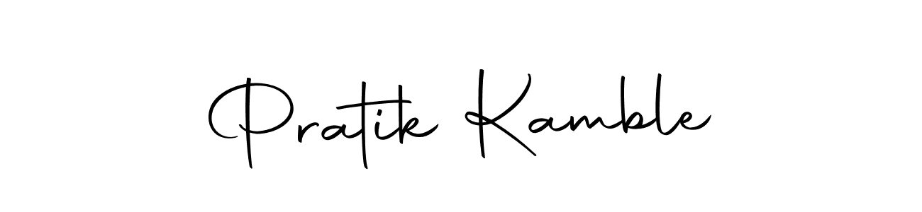 You should practise on your own different ways (Autography-DOLnW) to write your name (Pratik Kamble) in signature. don't let someone else do it for you. Pratik Kamble signature style 10 images and pictures png