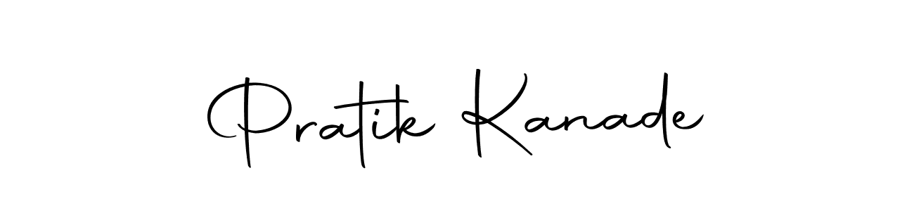 Also we have Pratik Kanade name is the best signature style. Create professional handwritten signature collection using Autography-DOLnW autograph style. Pratik Kanade signature style 10 images and pictures png