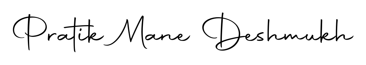 Try this chic Pratik Mane Deshmukh handwritten sign style. Using Autography-DOLnW font elements, it gives your name a sleek, memorable identity. Pratik Mane Deshmukh signature style 10 images and pictures png