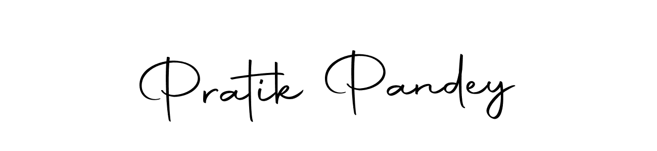 How to make Pratik Pandey name signature. Use Autography-DOLnW style for creating short signs online. This is the latest handwritten sign. Pratik Pandey signature style 10 images and pictures png