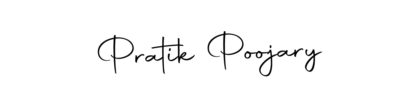 Make a beautiful signature design for name Pratik Poojary. With this signature (Autography-DOLnW) style, you can create a handwritten signature for free. Pratik Poojary signature style 10 images and pictures png