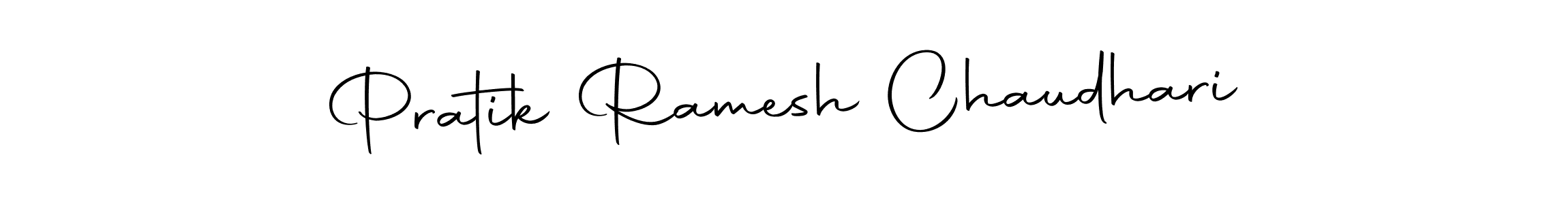 You should practise on your own different ways (Autography-DOLnW) to write your name (Pratik Ramesh Chaudhari) in signature. don't let someone else do it for you. Pratik Ramesh Chaudhari signature style 10 images and pictures png